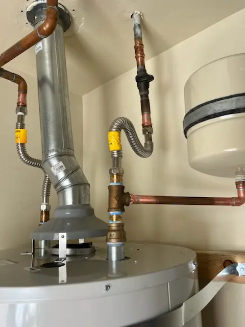 Water heater installation and plumbing repair in Carroll Island